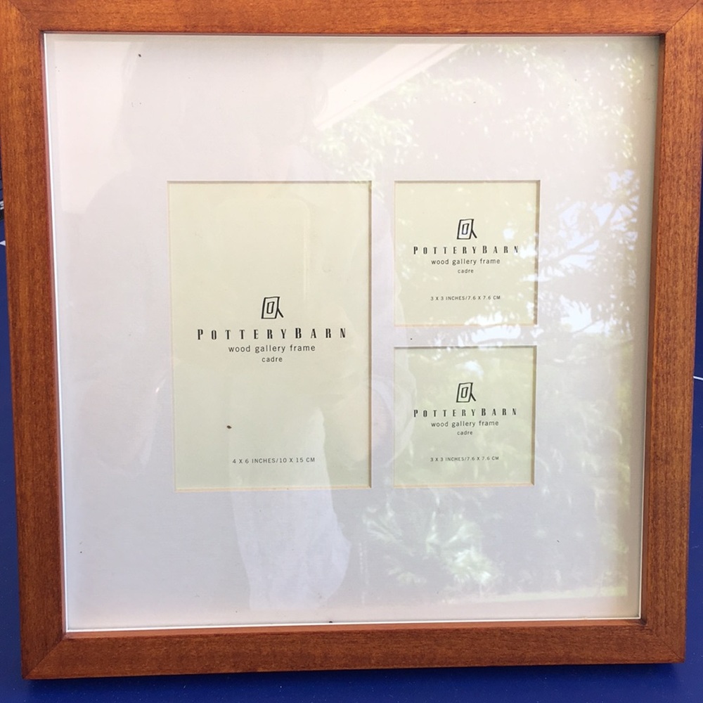 Pottery Barn Mahogany frame
